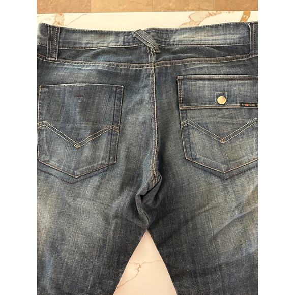 Vintage Energie Jeans Kirk Y2K Style Italy SZ34/35 100% Cotton Demin Classic - Picture 6 of 15